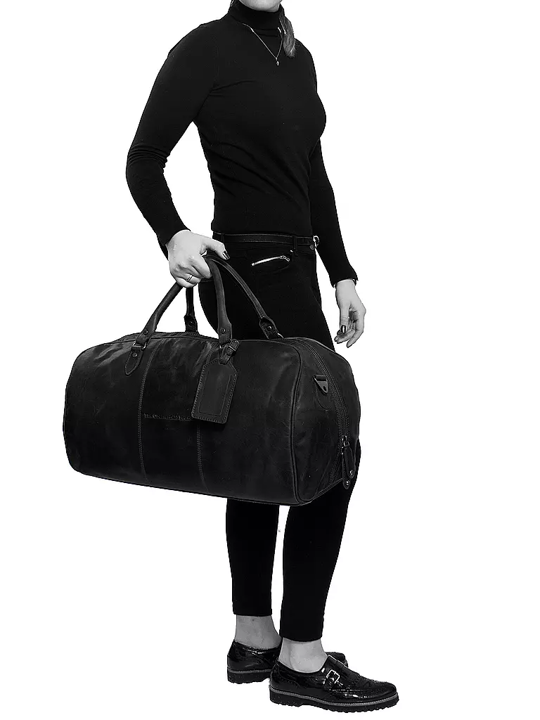 THE CHESTERFIELD BRAND | Borsa in pelle - Weekender WILLIAM | Nero