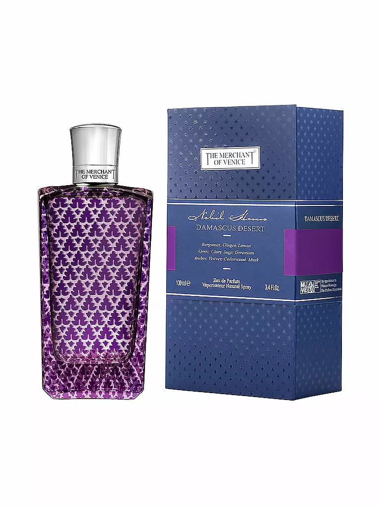 THE MERCHANT OF VENICE | Nobil Homo Damascus Desert Eau de Parfum 100ml | Senza colore