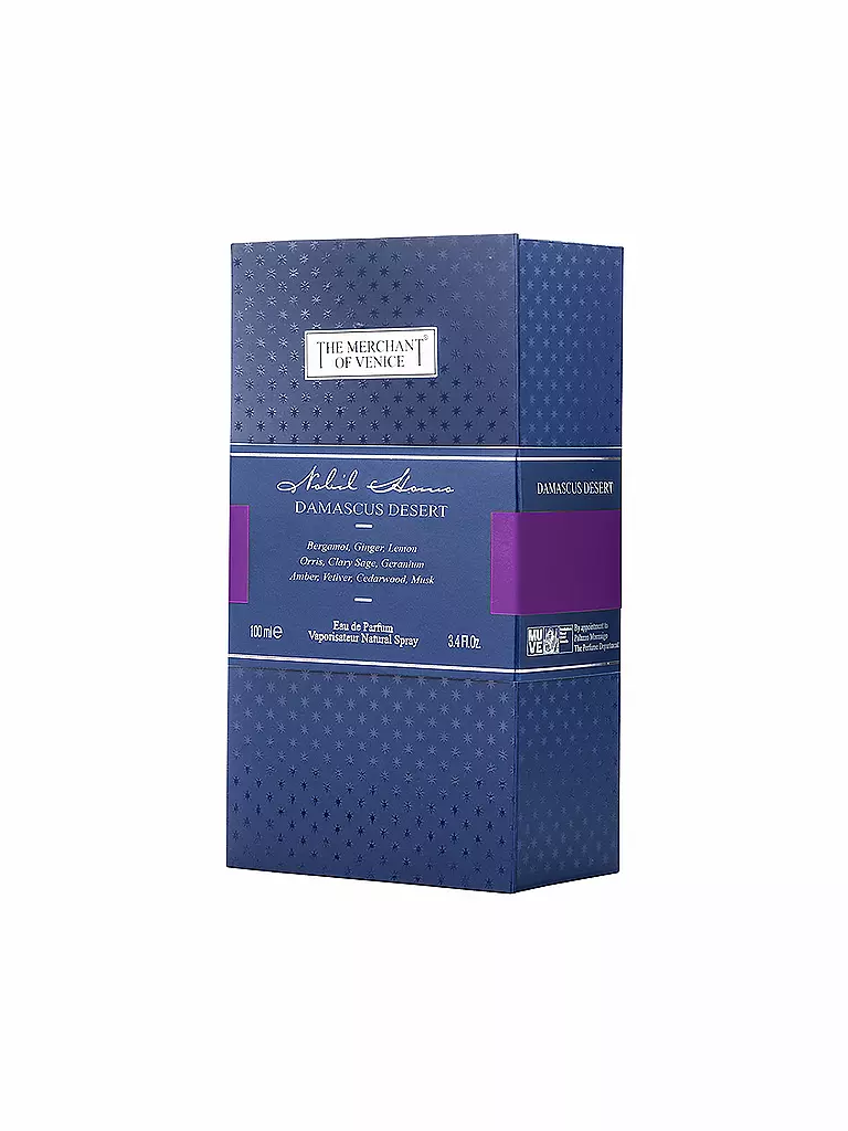 THE MERCHANT OF VENICE | Nobil Homo Damascus Desert Eau de Parfum 100ml | Senza colore