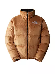 THE NORTH FACE | Daunensteppjacke in Felloptik NUPTSE | Marrone chiaro
