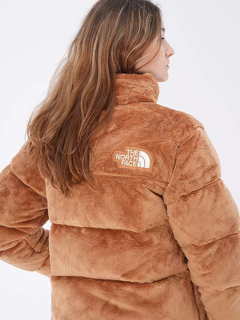 THE NORTH FACE | Daunensteppjacke in Felloptik NUPTSE | Cammello