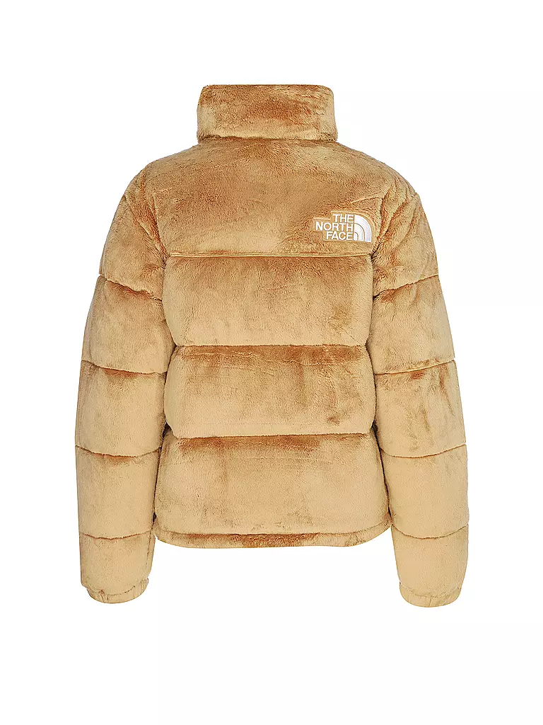 THE NORTH FACE | Daunensteppjacke in Felloptik NUPTSE | Cammello