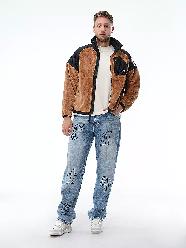 THE NORTH FACE | Jacke in Felloptik VERSA | Marrone chiaro