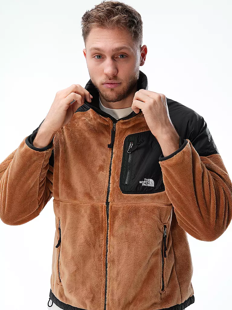 THE NORTH FACE | Jacke in Felloptik VERSA | Marrone chiaro