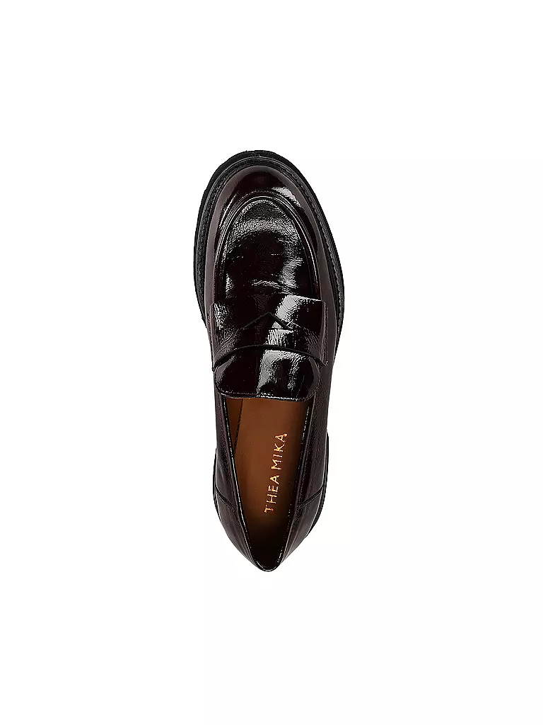 THEA MIKA | Loafer CARRIE | Rosso scuro