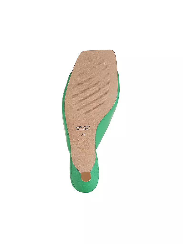 THEA MIKA | Pantoletten GARDENIA 50 | Verde