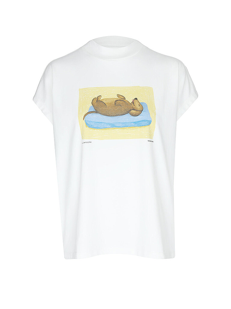 Thinking Mu T-Shirt bianco S