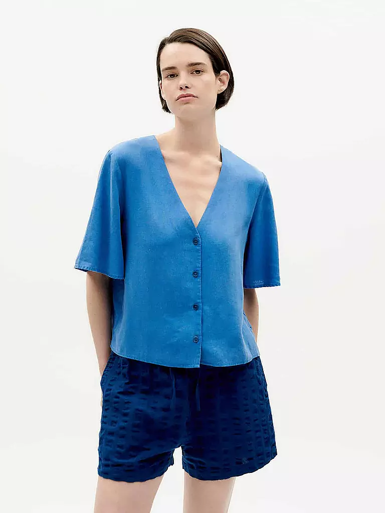 THINKING MU | Bluse LIBELULA | Blu