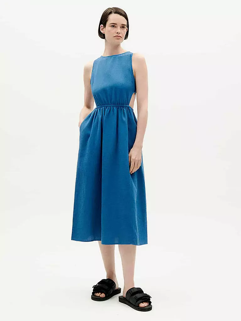 THINKING MU | Midikleid KIN | Blu