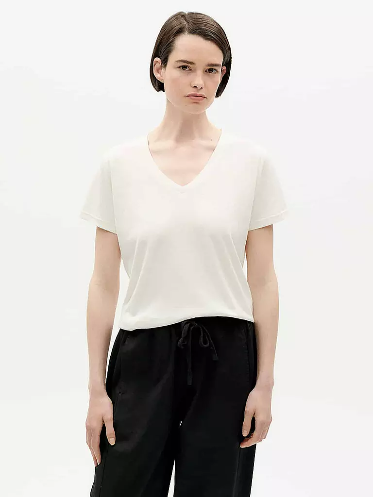 THINKING MU | T-Shirt CLAVEL | Crema