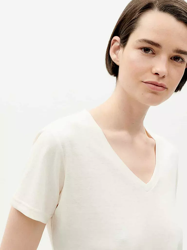 THINKING MU | T-Shirt CLAVEL | Crema