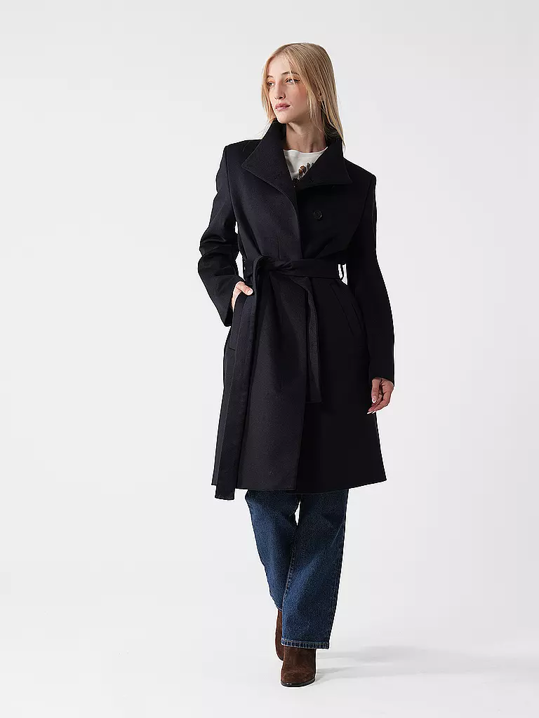 TIGER OF SWEDEN | Cappotto di lana CEDRIN | Blu scuro