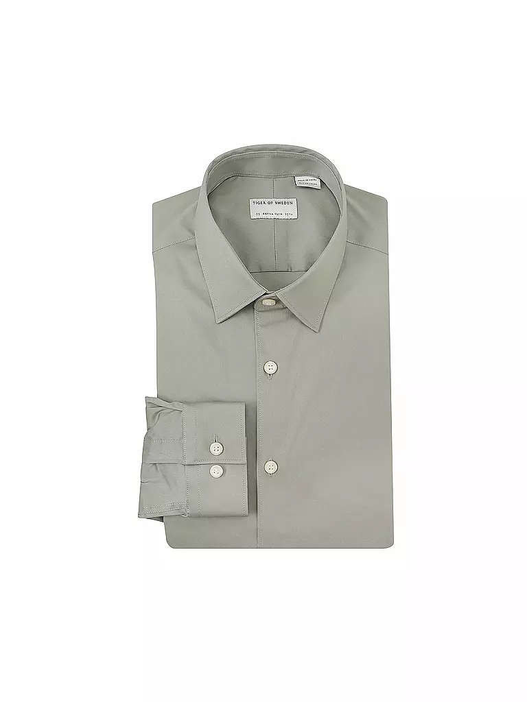 TIGER OF SWEDEN | Hemd Extra Slim | Grigio chiaro