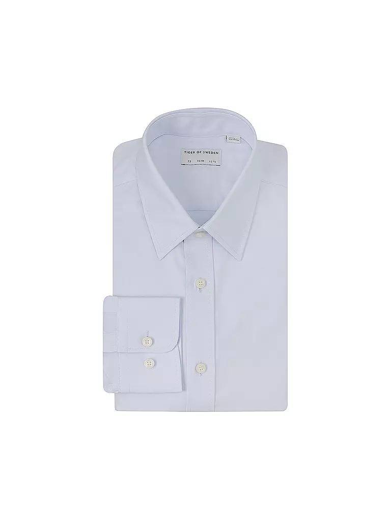 TIGER OF SWEDEN | Hemd Slim Fit ADLEY C | Blu chiaro