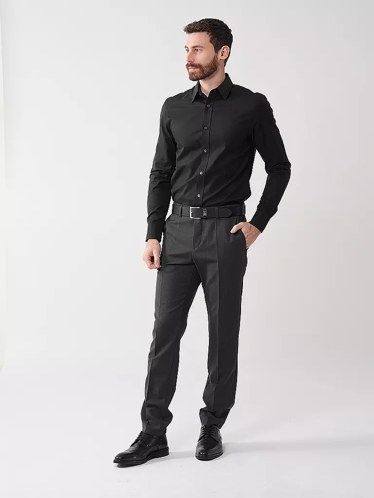 TIGER OF SWEDEN | Hemd Slim Fit ADLEY C | Nero