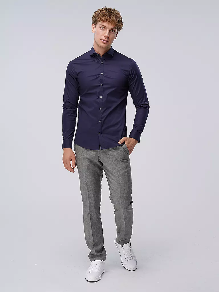 TIGER OF SWEDEN | Hemd Slim Fit FILLIAM | Blu scuro