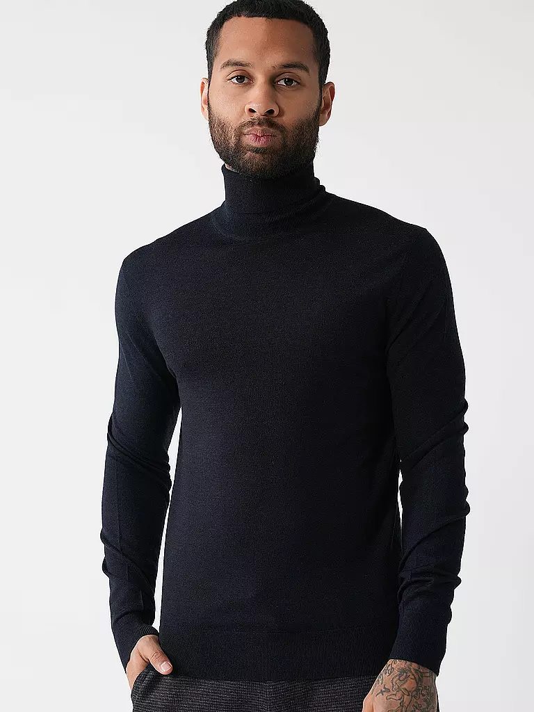 TIGER OF SWEDEN | Rollkragenpullover NEVILE | Blu scuro