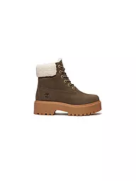 TIMBERLAND | Schnürboots STONE STREET MID WARM LINED WATERPROOF | Marrone