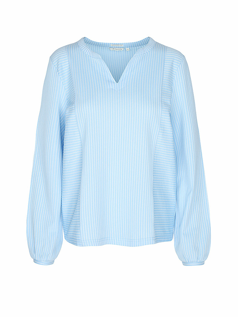 Maglietta a maniche lunghe blu XXL