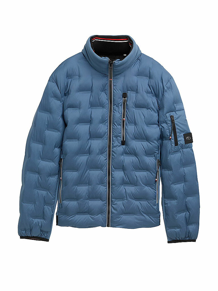 Giacca trapuntata leggera blu XXL