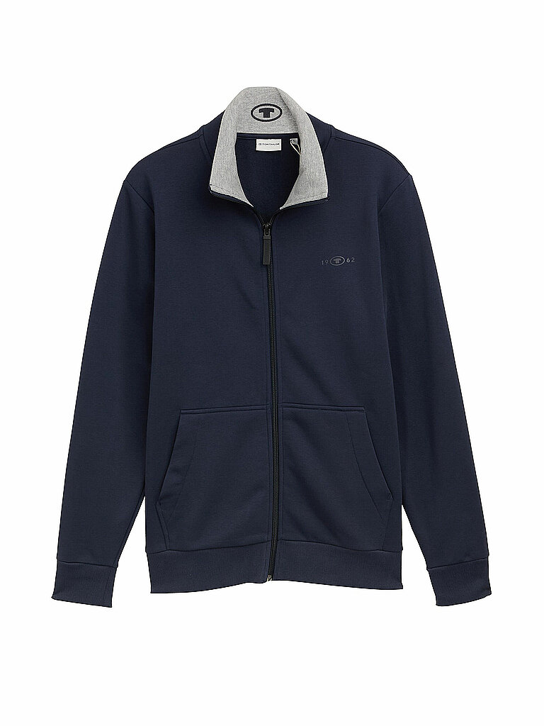 Tom Tailor Giacca in felpa blu S