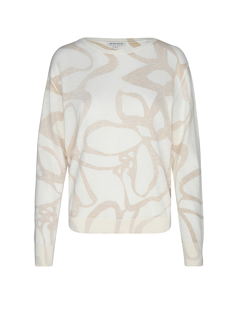 Tom Tailor Pullover crema XXL