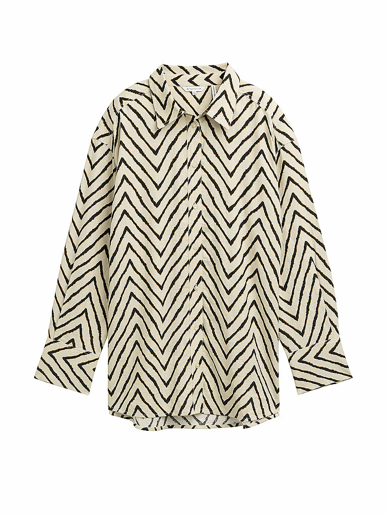 Tom Tailor Blusa di lino beige 36