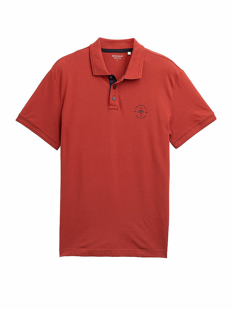 Tom Tailor Polo rosso S