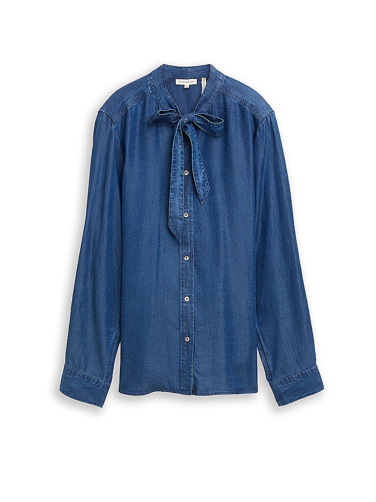 Tom Tailor Jeansbluse blu 34