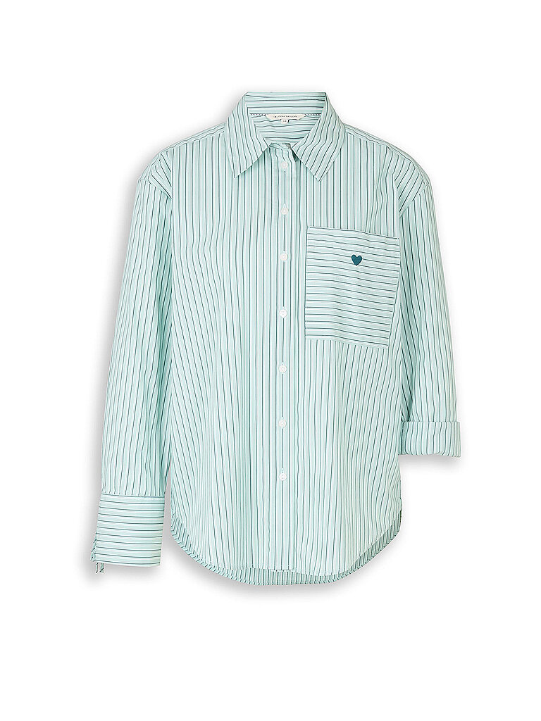 Camicia a tunica menta 34