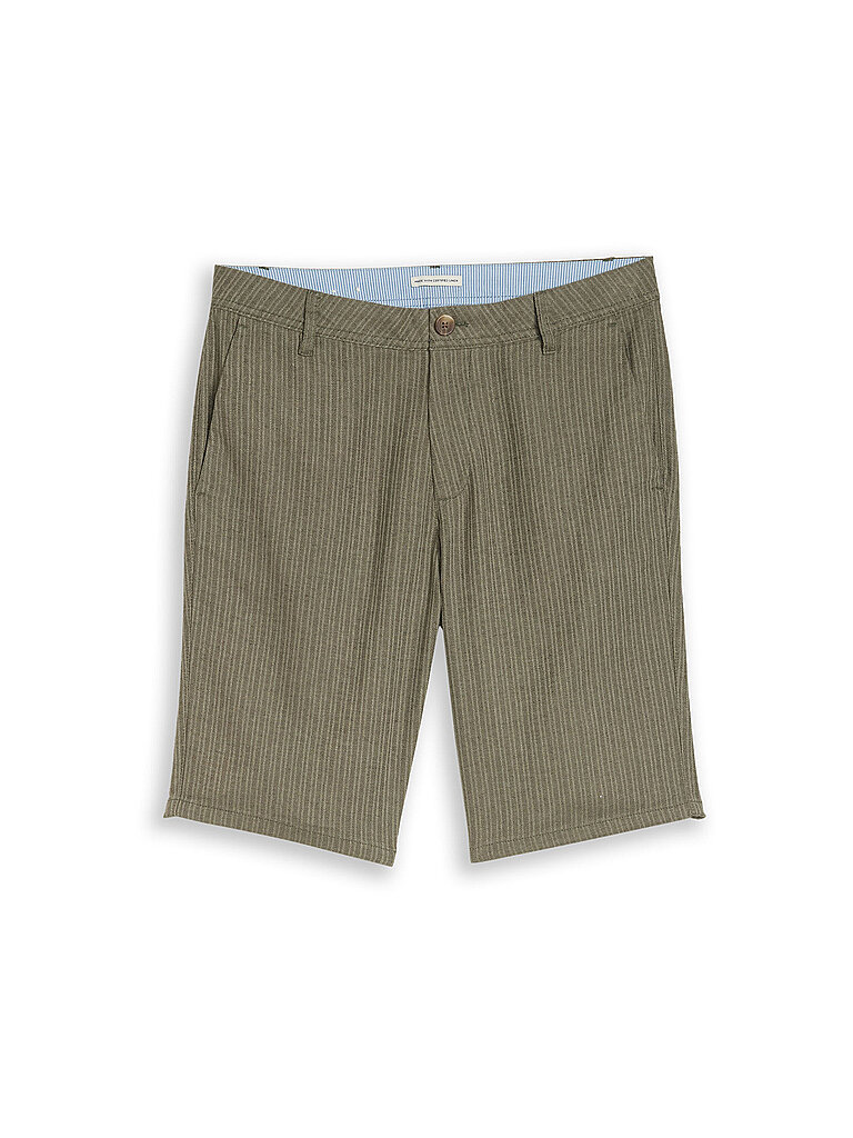 Tom Tailor Shorts verde scuro 36