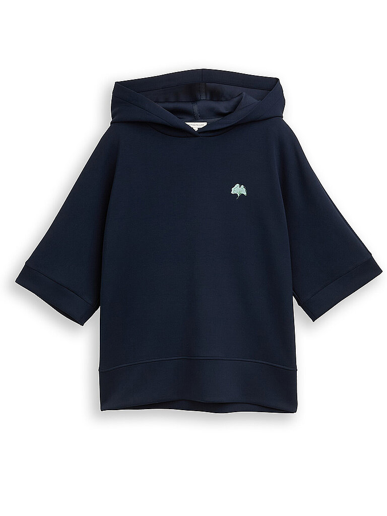 Felpa con cappuccio - Hoodie blu XL