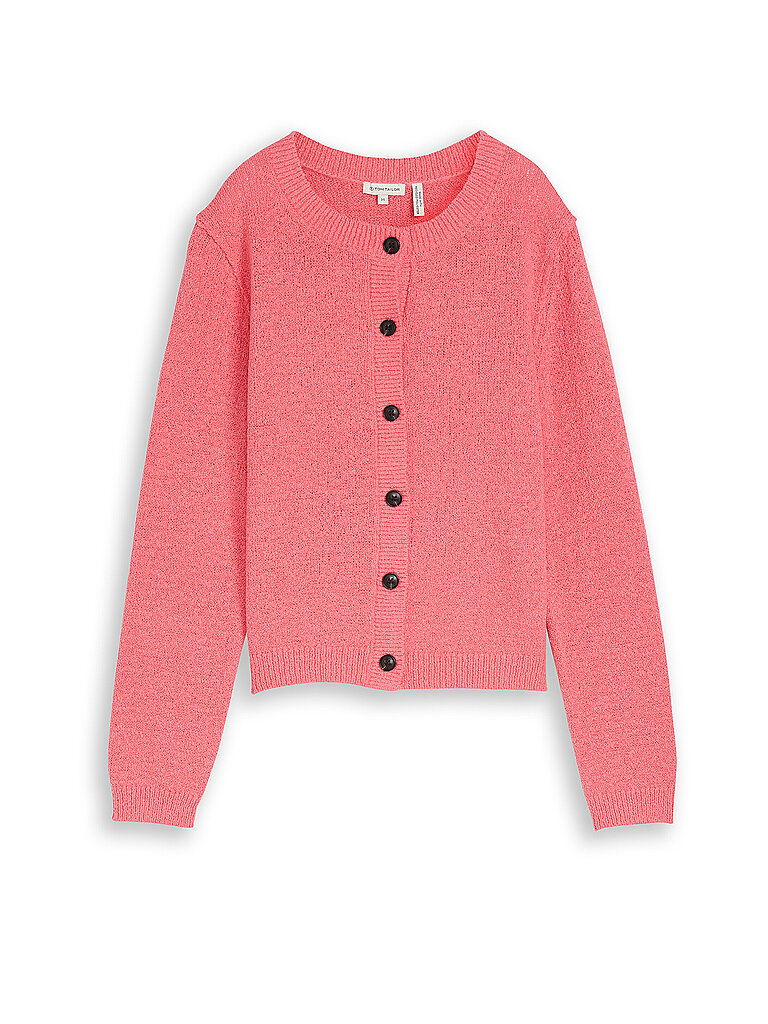 Tom Tailor Cardigan corallo XL