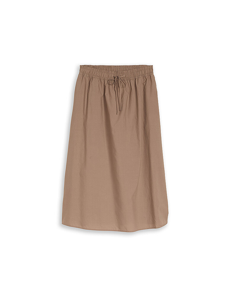 Midi gonna marrone chiaro 42