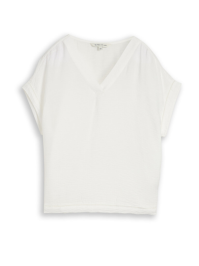 Tom Tailor Blusenshirt bianco 44