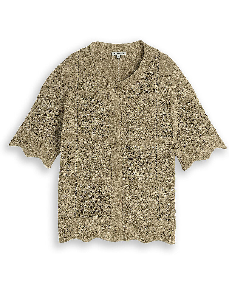 Tom Tailor Cardigan oliva XL