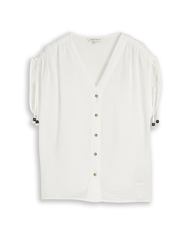 Tom Tailor Blusenshirt bianco 34