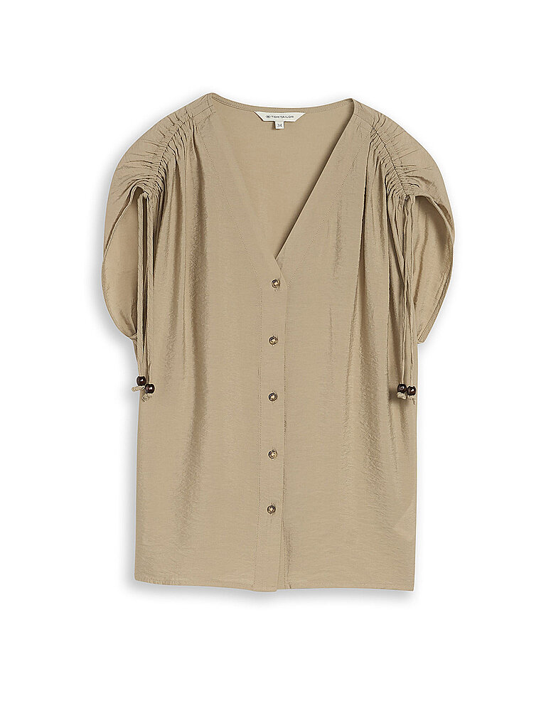 Tom Tailor Blusenshirt oliva 38