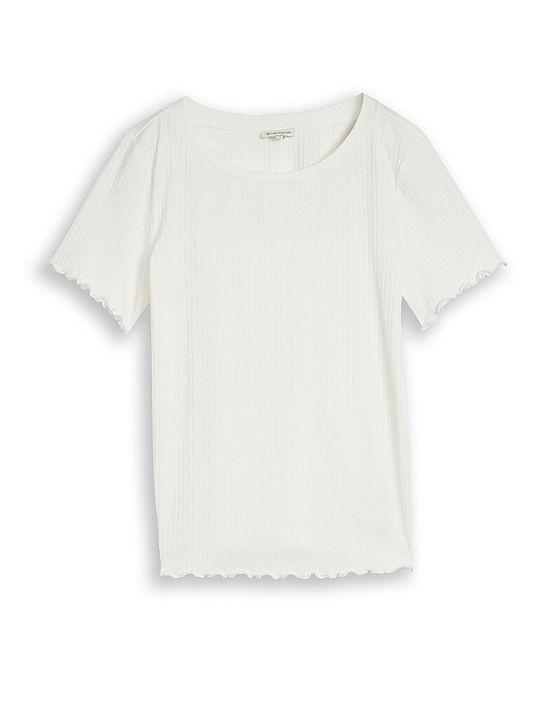 Tom Tailor T-Shirt bianco S