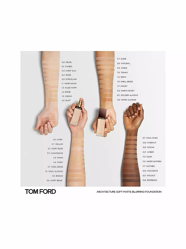 TOM FORD BEAUTY | Architecture Soft Matte Foundation (4.0 Fawn) | Marrone chiaro