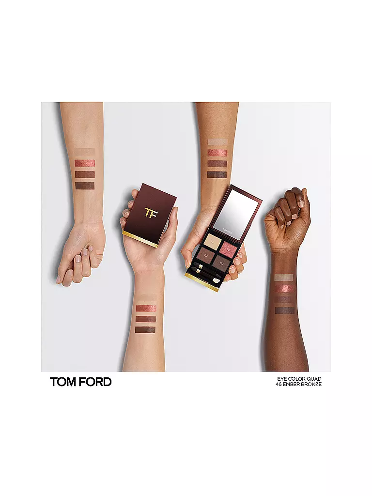 TOM FORD BEAUTY | Ombretto - Eye Color Quad (46 Ember Bronze) | Marrone chiaro