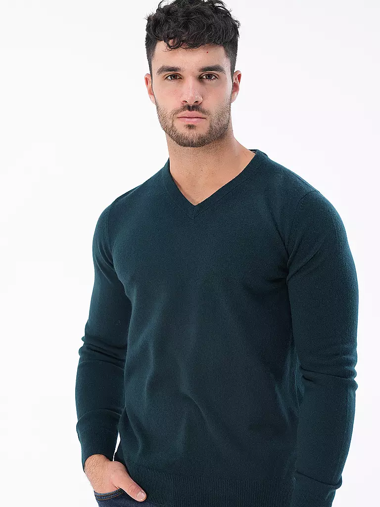 TOM RUSBORG | Kaschmirpullover | Verde scuro