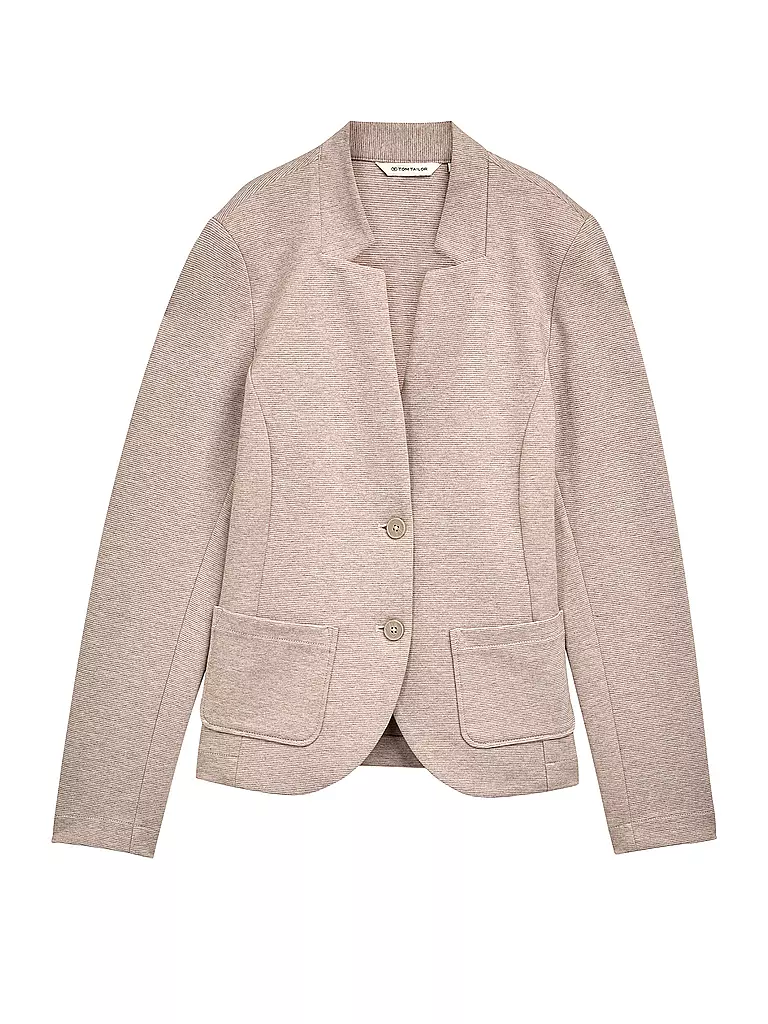 TOM TAILOR | Blazer in jersey | Beige