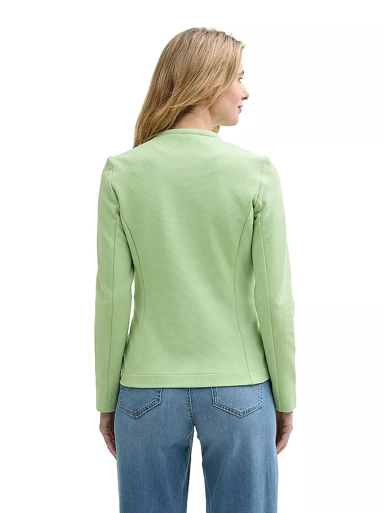 TOM TAILOR | Blazer in jersey | Verde chiaro