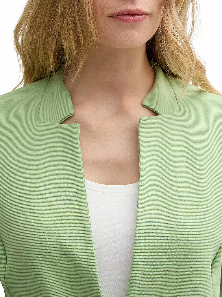 TOM TAILOR | Blazer in jersey | Verde chiaro