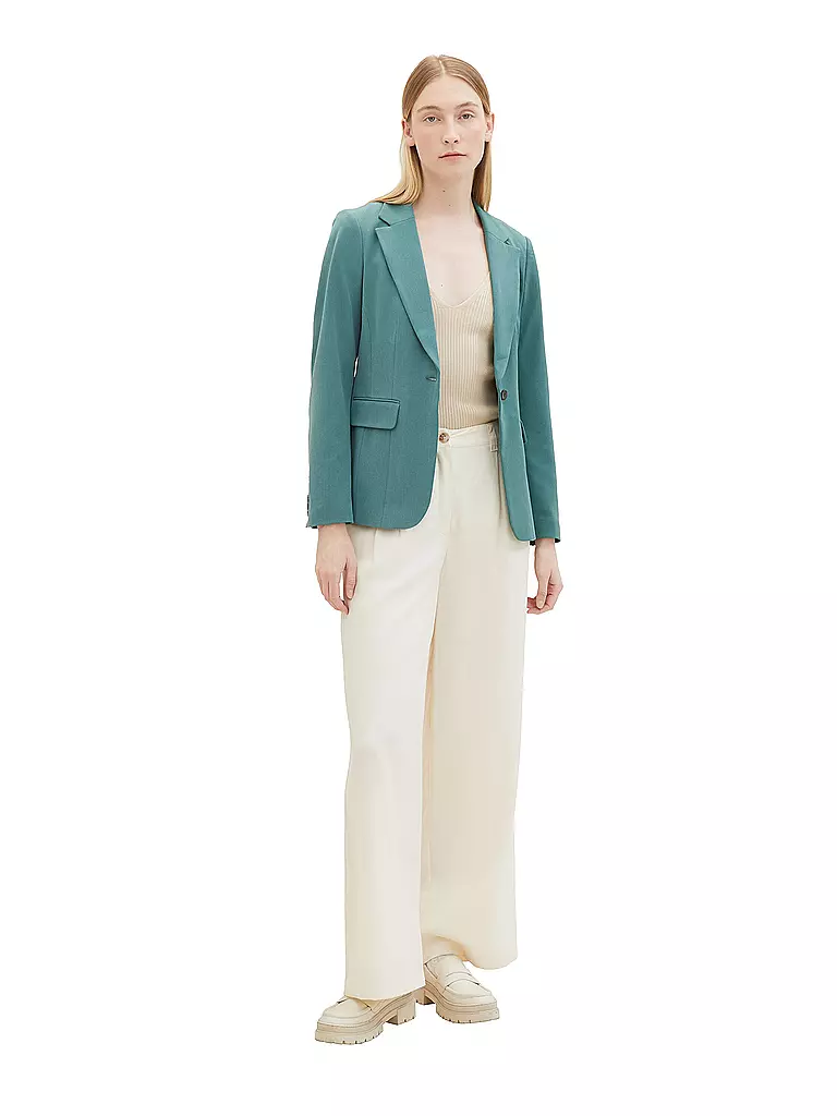TOM TAILOR | Blazer | Petrolio