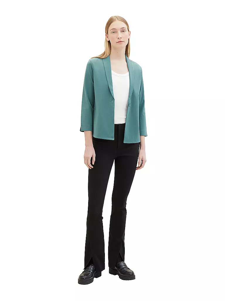TOM TAILOR | Blazer | Petrolio