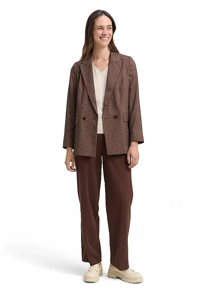 TOM TAILOR | Blazer | Marrone