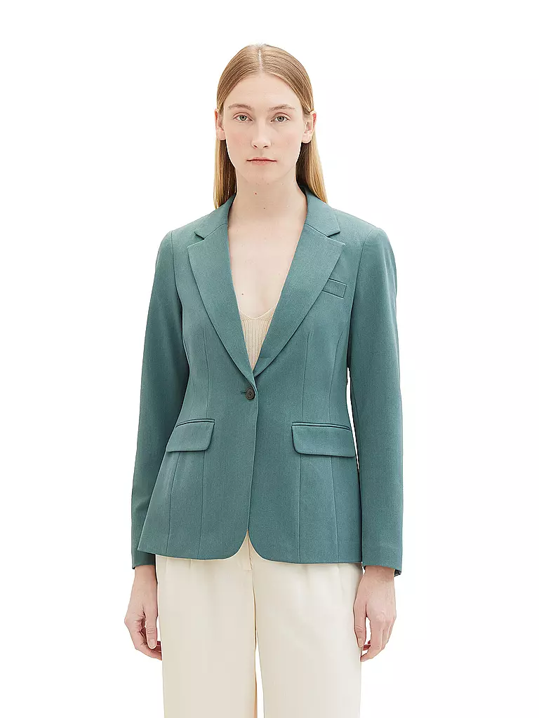 TOM TAILOR | Blazer | Petrolio