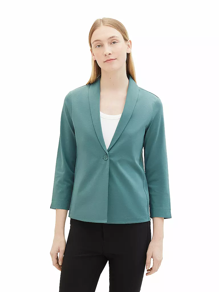 TOM TAILOR | Blazer | Petrolio